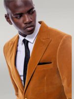 Wide-Peak-Lapel-Velvet-Yellow-Blazer-Wessi-1