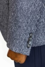 Wool-Patterned-Slim-Fit-Navy-Blue-Men-Blazer-Wessi-4
