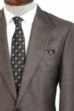 Wool-Slim-Fit-Brown-Men-Suit-Wessi-1