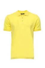 Yellow Oxford Polo Collar T-shirt