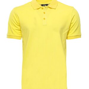 Yellow Oxford Polo Collar T-shirt - Wessi