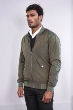 Zippered-Flap-Pockets-Khaki-Men-Bomber-Coat-Wessi-2
